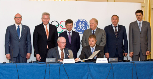 GE сотрудничает с Международным олимпийским комитетом