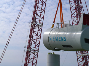 Siemens получает заказ из Австралии на 90 турбин