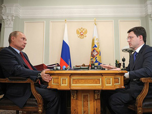 Александр Новак отчитался перед Президентом России