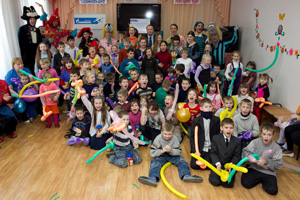 «Газпромнефть-Центр» подарил детям