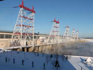 Новое электротехническое оборудование Чебоксарской ГЭС